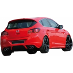 Opel Astra J (2011 - 2013) Irmcher Style Arka Ek - Difüzör (Plastik)